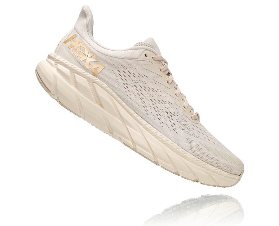 Tenis Hoka One One Hombre Blancos - Clifton 7 - VHEP25746